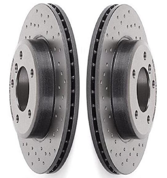 Brembo Brake Pads and Rotors Kit - Front (300mm) (Xtra) (Low-Met)